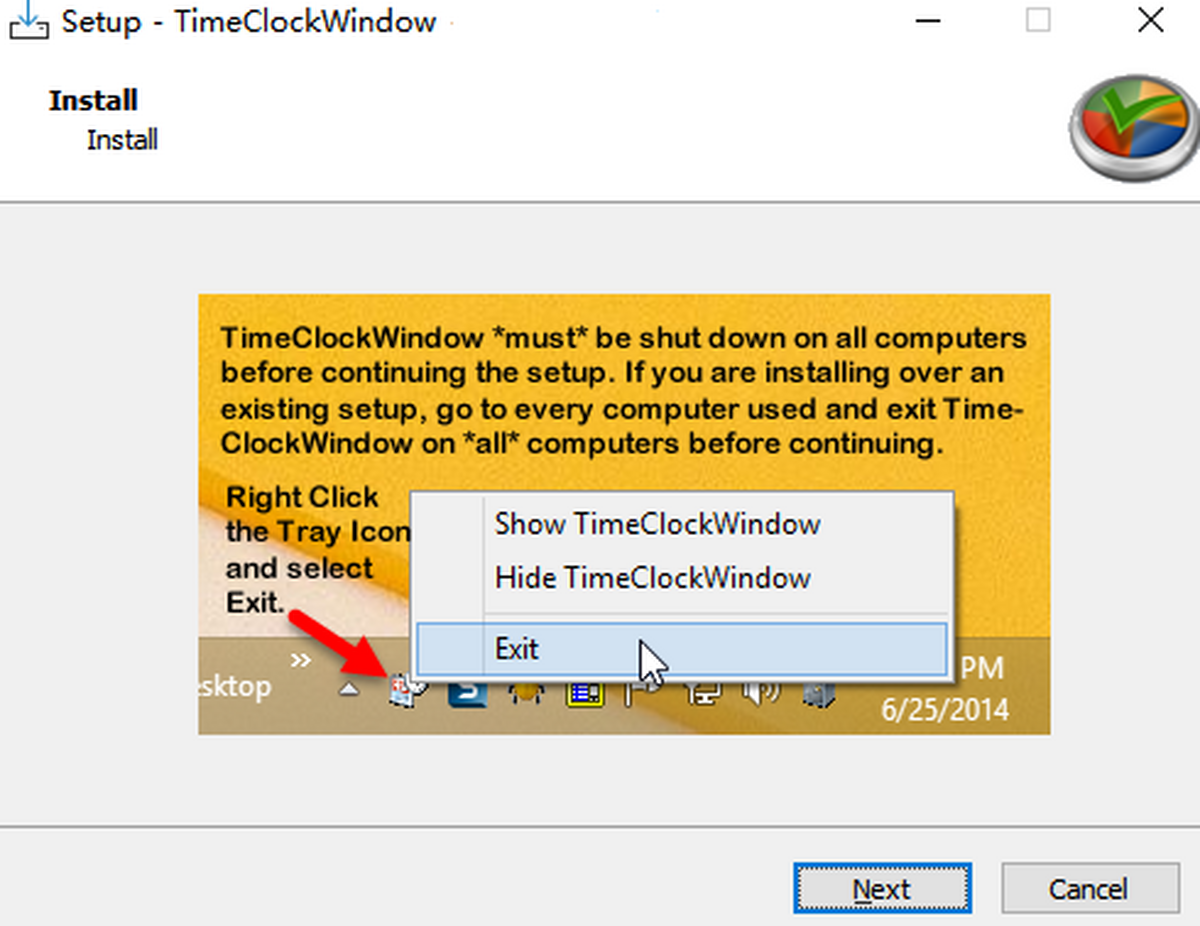 TimeClockWindow