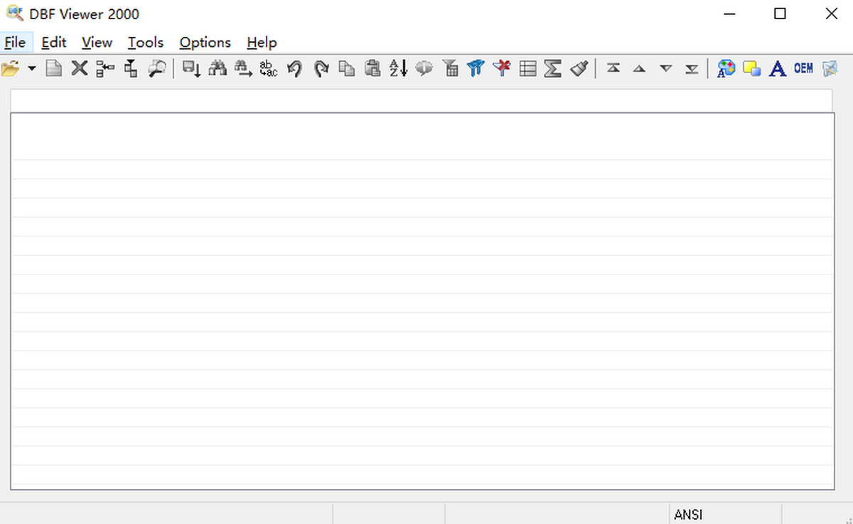 DBF Viewer 2000
