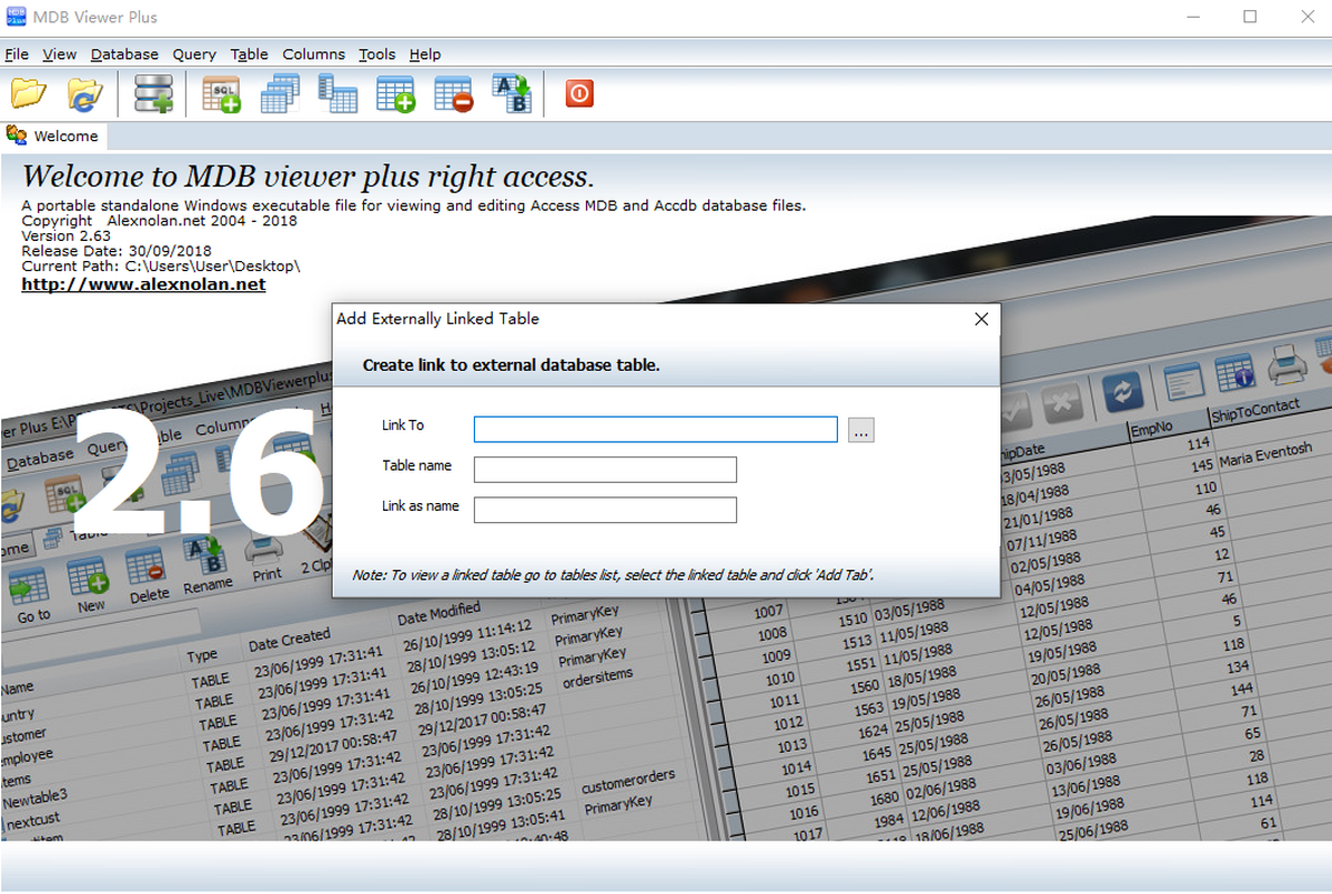MDB Viewer Plus