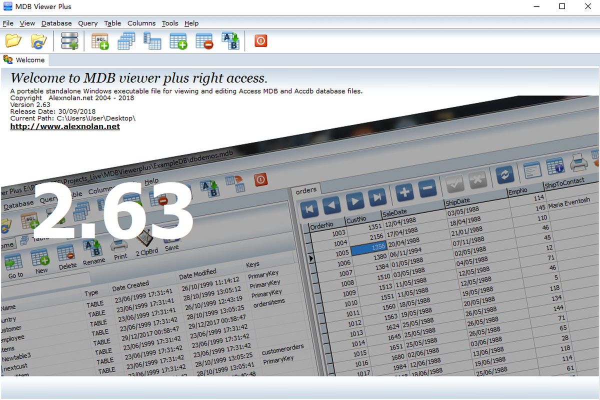 MDB Viewer Plus