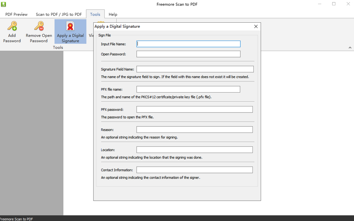 Freemore Scan to PDF