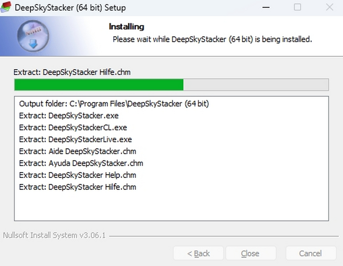 DeepSkyStacker