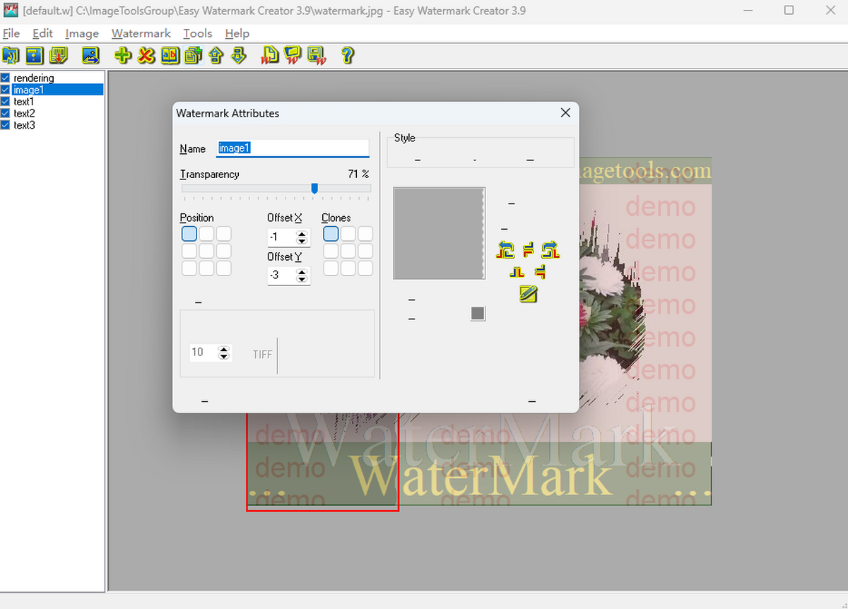 Easy Watermark Creator