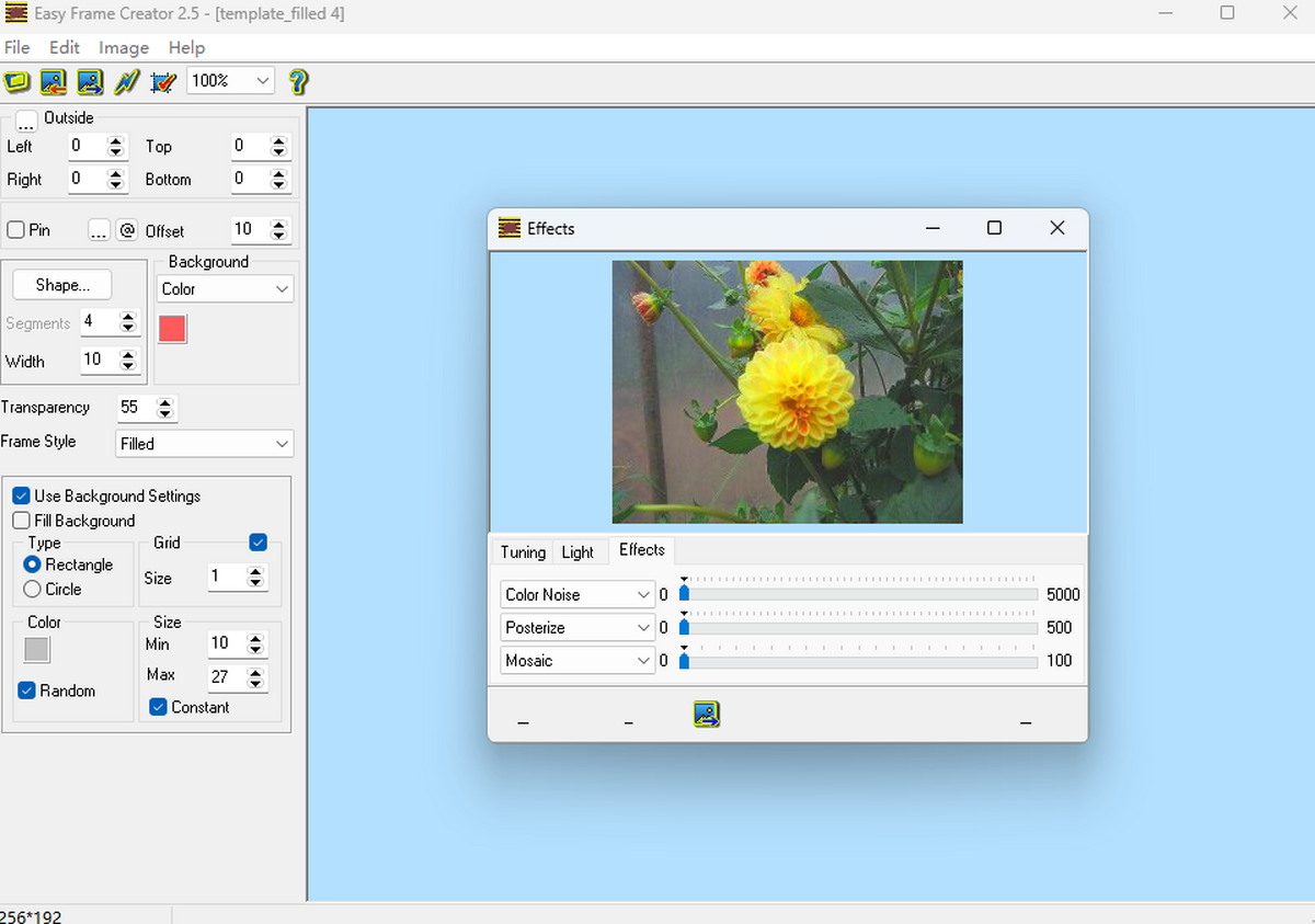 Easy Frame Creator