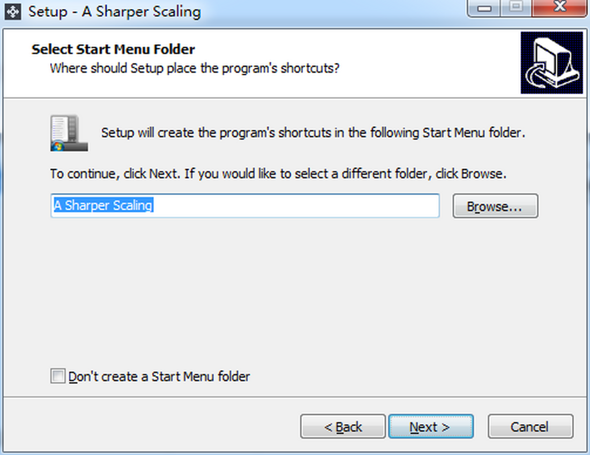 A Sharper Scaling