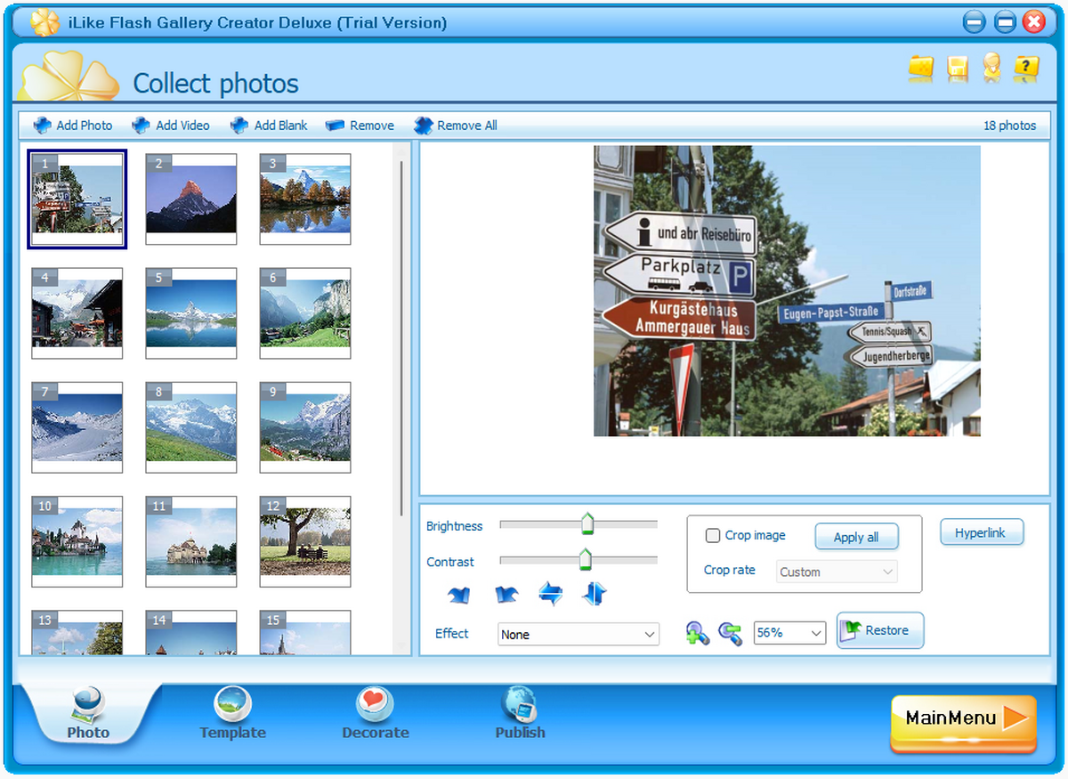iLike Flash Gallery Creator Deluxe