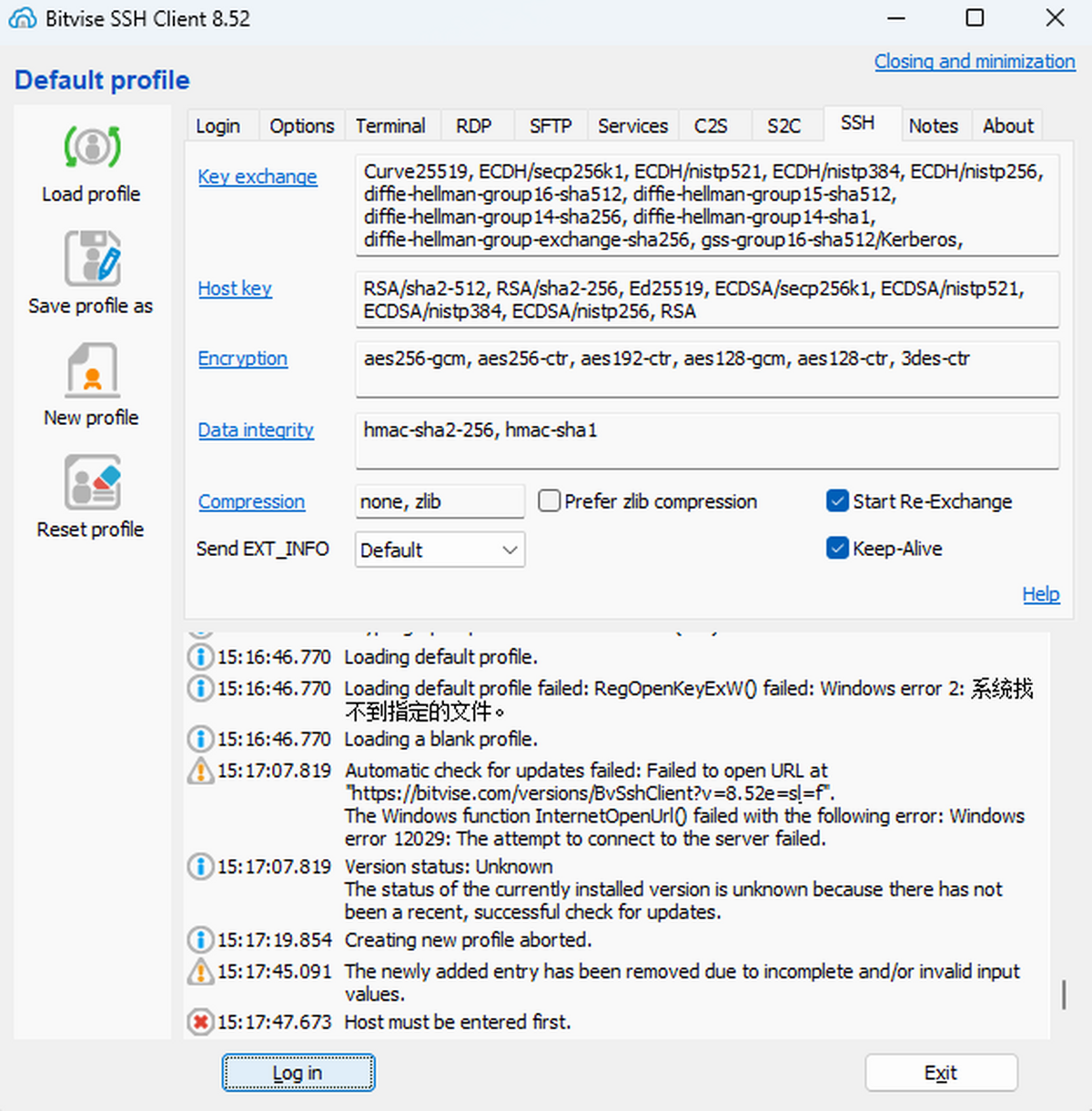 Bitvise SSH Client
