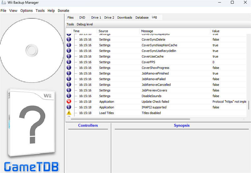 Wii Backup Manager