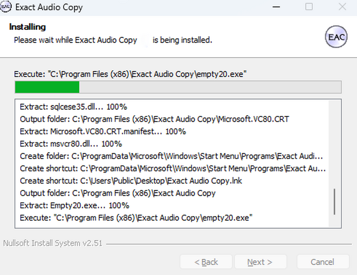 Exact Audio Copy