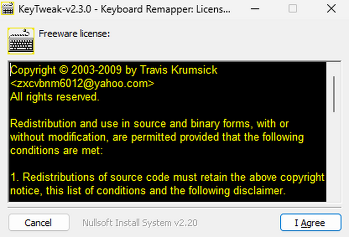 KeyTweak