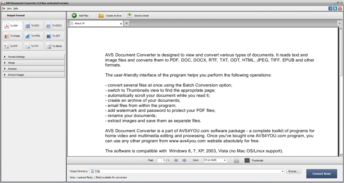 AVS Document Converter
