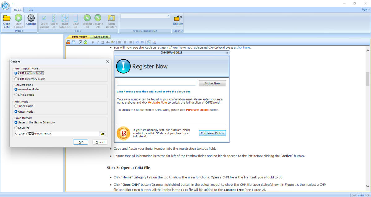 CHM2Word