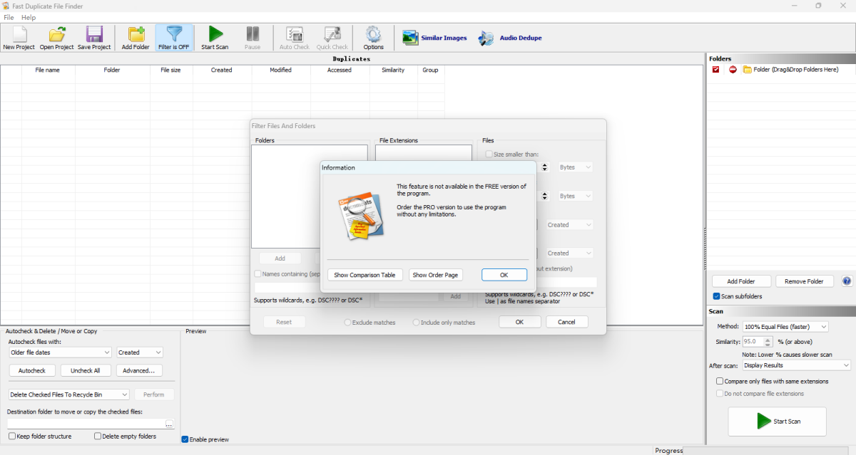Fast Duplicate File Finder