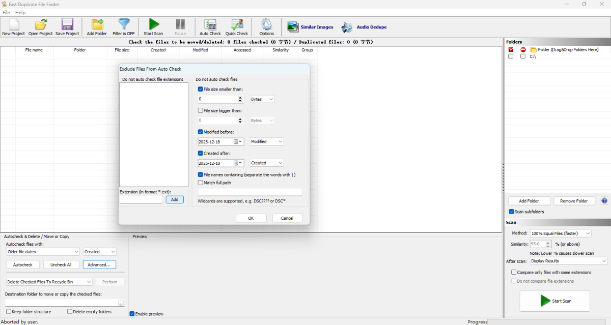 Fast Duplicate File Finder