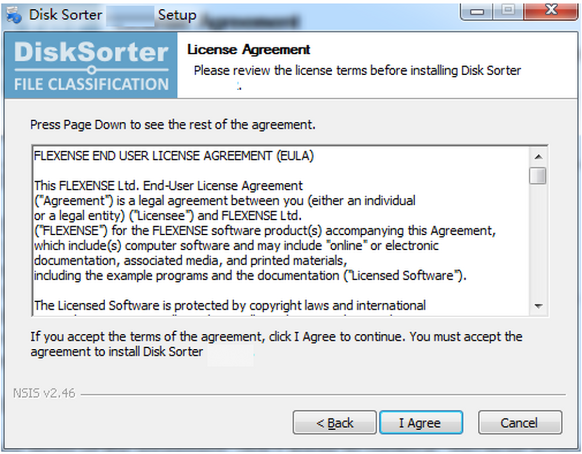 Disk Sorter x32