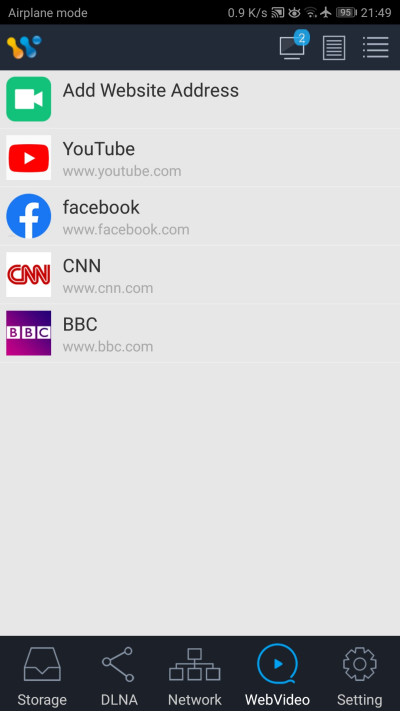 DLNA/UPnP Sender - AirPinCast