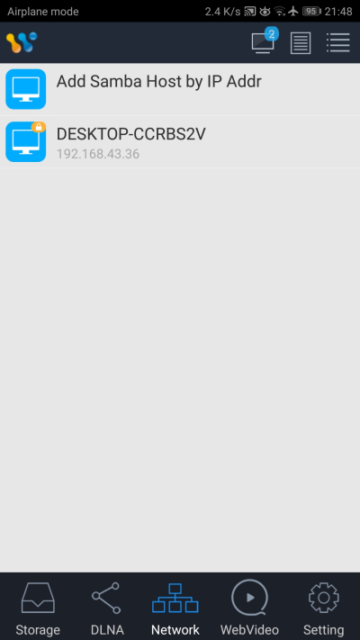 DLNA/UPnP Sender - AirPinCast