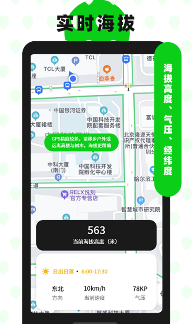 �߶Ⱥ���GPSָ����